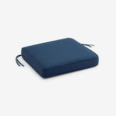Replacement Boxed Edge Chair Cushion - Sapphire, 16 in. x 15 in.