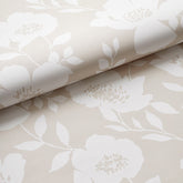 Ava Traditional Wallpaper - Floral Natural, Swatch