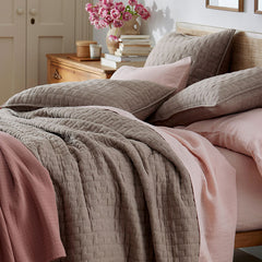 Air Layer Sham - Cocoa Brown, King