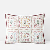 Lottie Quilted Sham - Ivory, King