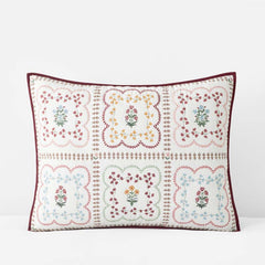 Lottie Quilted Sham - Ivory, Standard