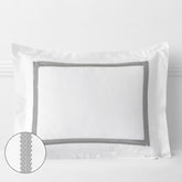 Hewett Luxe Smooth Egyptian Cotton Sateen Sham - Gray, King