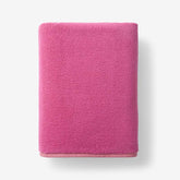Reversible Solid Bath Towel - Magenta