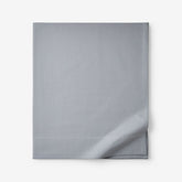 Classic Ultra-Cozy Cotton Velvet Flannel Flat Bed Sheet - Slate Gray, King/Cal. King