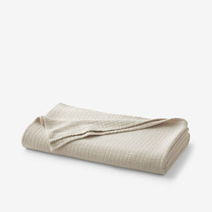 Gossamer Cotton Throw - Linen