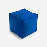 Indoor/Outdoor Pouf - Pacific Blue, Small