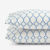 Laurel Classic Smooth Sateen Pillowcase Set - Blue, King
