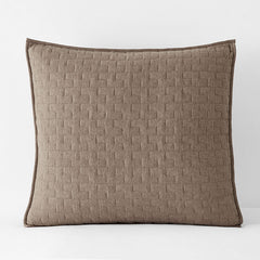 Air Layer Sham - Cocoa Brown, Euro