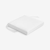 Replacement Knife Edge Chair Cushion - White, 20 in. x 20 in.