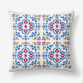 Idril Floral Decorative Square Pillow Cover - Multi