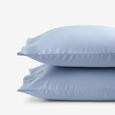 Premium Smooth Supima® Cotton Wrinkle-Free Sateen Pillowcase Set - Blue Shadow, King