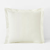 Classic Cool Cotton Percale Sham - Cream, Euro
