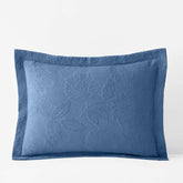 Putnam Cotton Matelassé Sham - Denim