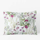 Bloom Meadow Classic Smooth Sateen Sham - White Multi, Standard