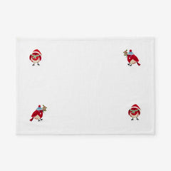 Embroidered Novelty Placemats, Set of 4 - Birds