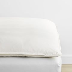 Classic Smooth Wrinkle-Free Sateen Mattress Topper Cover - Creme, Twin