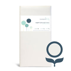 Classic Lightweight Seamless Crib Mattress - White