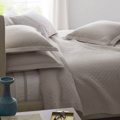 Norfolk Premium Smooth Egyptian Cotton Sateen Sham - Taupe, Euro