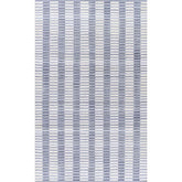 Handwoven Checked Plaid Performance Rug - Blue, 2' x 3'