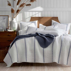 Rishika Quilted Sham - White, Standard
