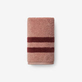 Mirage Aegean Cotton Reversible Stripe Hand Towel - Caramel