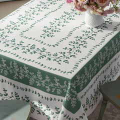 Climbing Vines Tablecloth - Green, 70 in. x 120 in.
