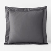 Classic Smooth Wrinkle-Free Sateen Sham - Stone Gray, Euro