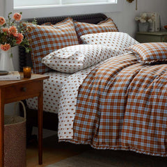Classic Plaids Yarn-Dyed Cotton Sham - Harbor Plaid, Euro