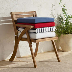 Replacement Knife Edge Chair Cushion - Lido Stripe, 21 in. x 19 in.