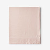 Classic Cool Cotton Percale Flat Bed Sheet - Peach Nectar, Twin