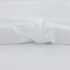 Classic Oxford Solid Sham - White, Euro