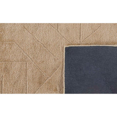 Relief Hand Tufted Wool Rug - Sand, 8' x 10'