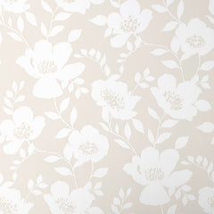 Ava Removable Wallpaper - Floral Natural, Roll
