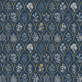 Hawthorne Traditional Wallpaper - Gold, Swatch
