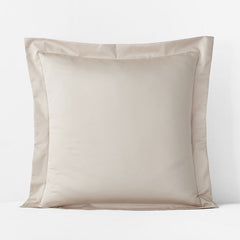 Premium Smooth Supima® Cotton Wrinkle-Free Sateen Sham - Alabaster, Euro