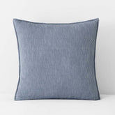 Mini Waffle Sham - Denim Blue, Euro