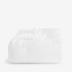 Classic Smooth Rayon Made From Bamboo Sateen Comforter - White, Full