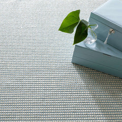 Pixel Woven Sisal and Wool Rug - Sky, 3' x 5'