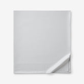 Classic Smooth Sateen Solid Flat Bed Sheet - Light Gray, King/Cal King