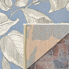 Flora Flat Woven Outdoor Rug - Ice, 2' 3" x 3' 11"