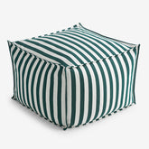 Indoor/Outdoor Pouf - Mason Stripe, Medium