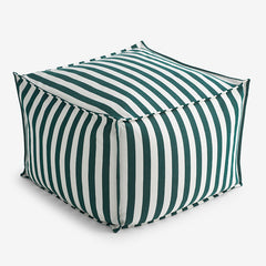 Indoor/Outdoor Pouf - Mason Stripe, Medium