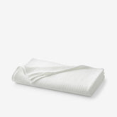 Gossamer Cotton Throw - White