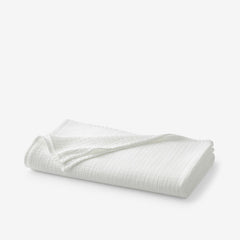 Gossamer Cotton Throw - White