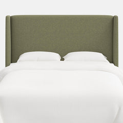 Gramercy Textured Linen Headboard - Laurel, King
