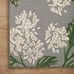 Joie Wool Rug - Hydrangea Gray, 2' 3" x 3' 9"