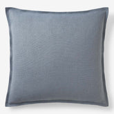 Linen Decorative Square Pillow Cover - Slate Blue, 24 in. x 24 in.