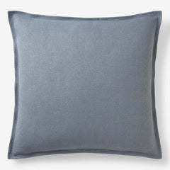 Linen Decorative Square Pillow Cover - Slate Blue, 24 in. x 24 in.