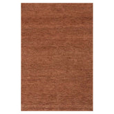 Ramsey Hank Knotted Wool Rug - Rust, 8' x 10'