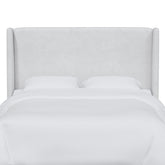 Gramercy Velvet Headboard - White